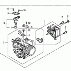 STATELINE ABS  VT1300CRA Корпус Дросселя