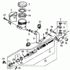 STATELINE ABS  VT1300CRA Задний тормозной цилидр