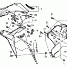 CBR600RA Lower cowl (r.)