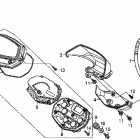 FURY VT1300CX Спидометр