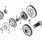 GOLD WING  GL1800 Первичный привод