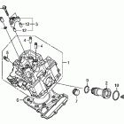 FURY VT1300CX Передняя головка цилиндров