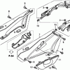 ST1300A Side cover - rear cowl