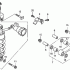 VFR1200F Задний амортизатор