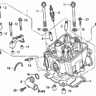 CRF250R Головка цилиндра