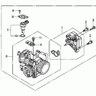 SHADOW RS VT750RS Корпус Дросселя