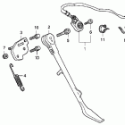 SHADOW PHANTOM VT750C2B Подножка