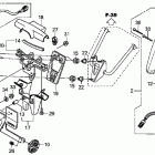 STATELINE ABS  VT1300CRA Taillight - license light