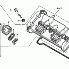 CBR600RA Крышка головки цилиндров