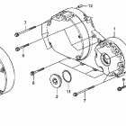 SABRE VT1300CS Крышка картера правая