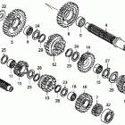 SHADOW RS VT750RS Трансмиссия
