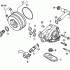 NT700VA Масляный насос и фильтр