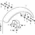 SHADOW PHANTOM VT750C2B Переднее крыло