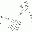 GOLD WING  GL1800 Fairing side air deflectors