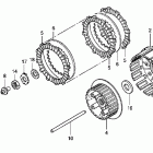 CRF450R Сцепление