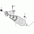 FURY VT1300CX Задний амортизатор