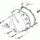 GOLD WING  GL1800 Кожух сцепления