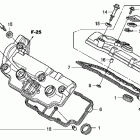 VFR1200F Крышка головки цилиндров