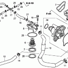 VFR1200F Водяной насос
