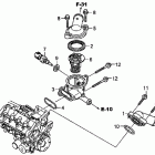 CBR600RA Термостат