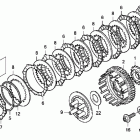SHADOW PHANTOM VT750C2B Сцепление