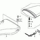 CBR600RA Сидение