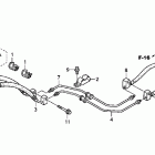 ST1300A Rear brake hose (st1300a)