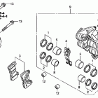 CBR600RA Передний суппорт тормозной