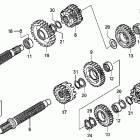 GOLD WING  GL1800 Трансмиссия