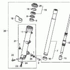 ST1300A Передняя вилка