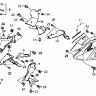 NT700VA Обтекатель средняя часть