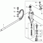 CRF250R Задний тормозной цилидр