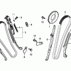 SHADOW RS VT750RS Цепь,натяжитель