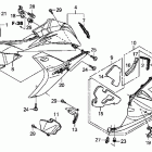 CBR600RA Lower cowl (l.)