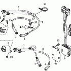 STATELINE ABS  VT1300CRA Ignition coil - ecu