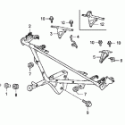 GOLD WING  GL1800 Cowl stay (gl1800'06-)