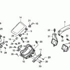 GOLD WING  GL1800 Air duct (gl1800'06-)