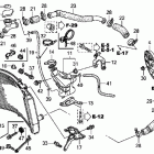 CBR600RA Радиатор
