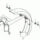 FURY VT1300CX Переднее крыло