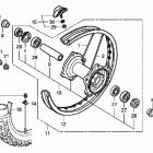 CRF250R Заднее колесо