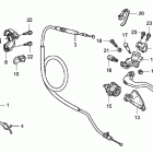 CRF250R Рычаги ,переключатели ,троса