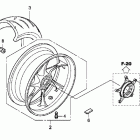 VFR1200F Заднее колесо