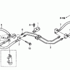ST1300 Тормозные шланги задние