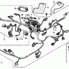 SABRE VT1300CS Wire harness - horn