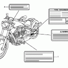 FURY VT1300CX Предупредительные таблички