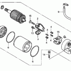 SHADOW PHANTOM VT750C2B Стартер электрический