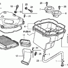 GOLD WING  GL1800 Воздухозаборник