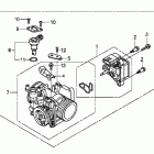 FURY VT1300CX Корпус Дросселя