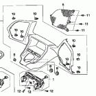 GOLD WING  GL1800 Meter panel (gl1800 '06-)