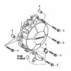 CBR600RA Крышка генератора